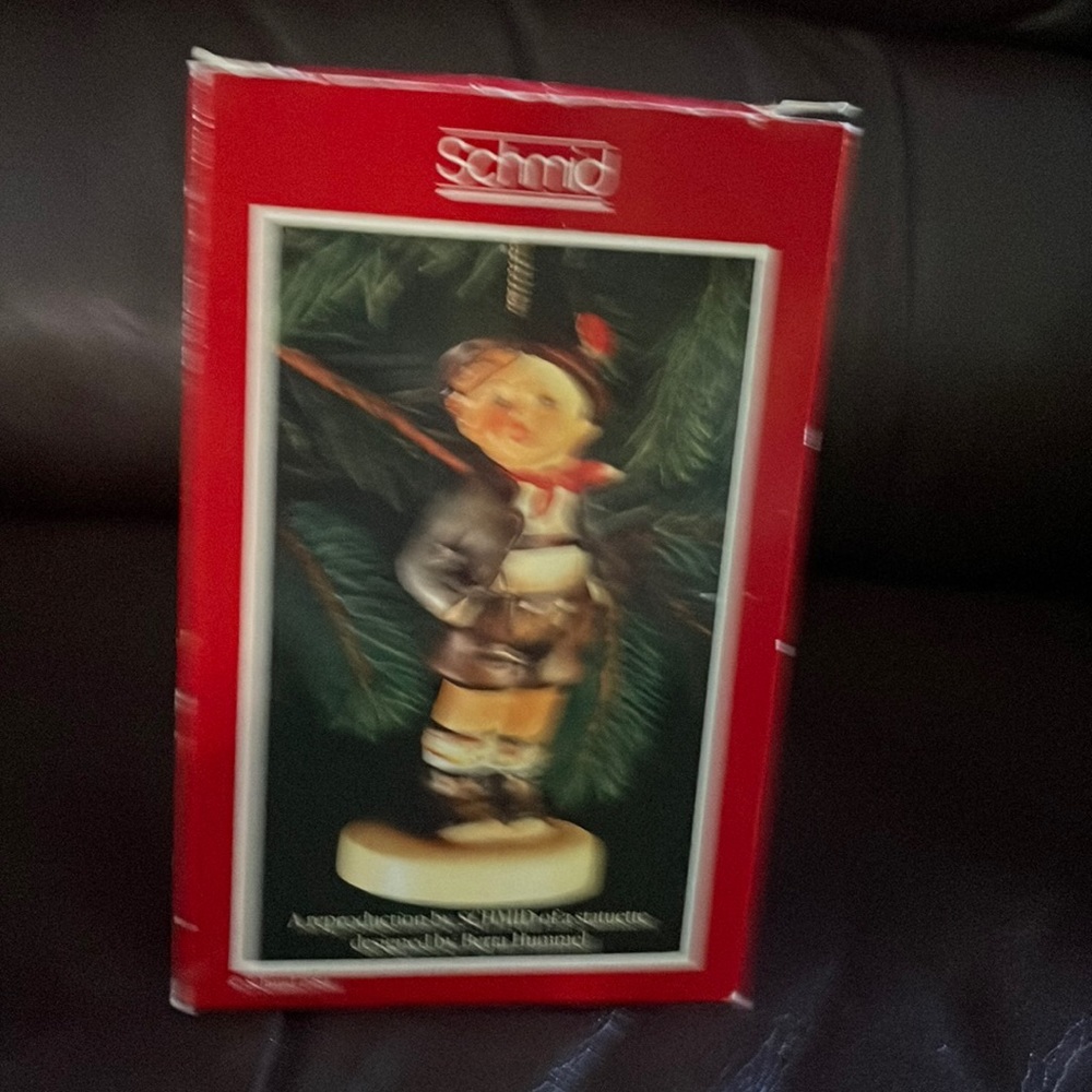 Schmid 1985 Alpine Boy third and final edition ornament.